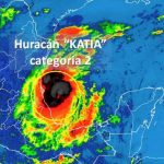 El huracán Katia se fortalece en su camino a México con categoría 2