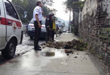 Reportan daños en cinco departamentos por fuerte sismo en Guatemala