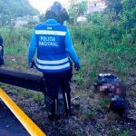 Criminales lanzan desde vehículo un cadáver «embolsado» en zona céntrica de Honduras