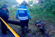 Criminales lanzan desde vehículo un cadáver «embolsado» en zona céntrica de Honduras