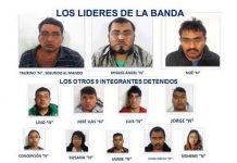 Desarticulan banda ligada al asesinato de ocho personas en México