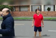 Ateo arma escándalo porque Vía Crucis no lo dejó dormir