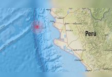 Fuerte sismo de 5,6 sacude la costa norte de Perú