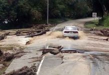 Lluvias provocan hundimiento y deslizamiento de carreteras en Panamá