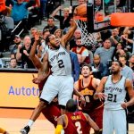 Leonard anota 25 puntos y Spurs humillan a Cavs