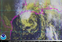 Tormenta Cindy se debilita ligeramente rumbo a Luisiana y Texas