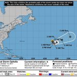 Ofelia será huracán el jueves