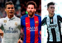 Cristiano, Messi y Dybala nominados al mejor de la temporada