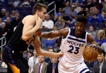Butler totaliza 32 puntos y Wolves vencen a Suns