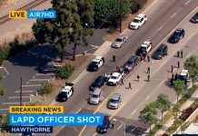 Sospechoso transmite en Facebook tiroteo con policía de Los Ángeles