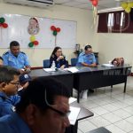 Policía nacional realiza foro de seguridad vial con la comunidad universitaria