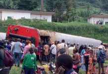 Descarrilamiento de tren en Camerún: 55 muertos, más de 500 heridos