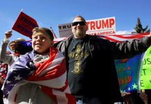 Partidarios de Trump se congregan en todo Estados Unidos