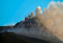 alaska, declaracion, alerta roja, erupcion, volcan gran sitkin,