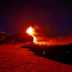 Diez heridos por la explosión de un cráter del volcán Etna