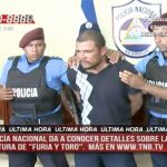 Policía presenta a criminal Furia y Toro