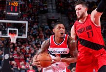 Beal anota 51 puntos, Wizards vencen a Trail Blazers 106-92