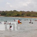 Xiloá, laguna, familias, Managua, Nicaragua,