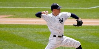 corey, kluber, béisbol, mlb, grandes, ligas,