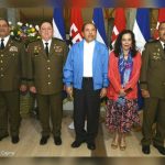 Nicaragua: Presidente Ortega impone grados a autoridades militares