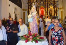 Chinandega: Solemne bajada de la imagen de Nuestra Señora de Santa Ana