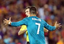 Cristiano suspendido 5 partidos por empujar al árbitro