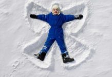 FOTO: La NASA felicita la Navidad con un «ángel de nieve espacial»