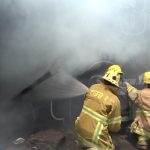 Controlan incendio en cuartería de barrio cercano al Mercado Oriental