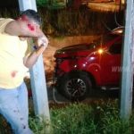 Managua: Conductor ebrio sufre accidente cuando huía tras provocar choque