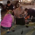 Managua: Joven convulsiona tras ser violentamente atropellado