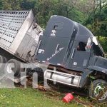 Cuesta La Ponzoña es escena de accidente de tránsito Nicaragua, accidente, Rio Blanco, sucesos,