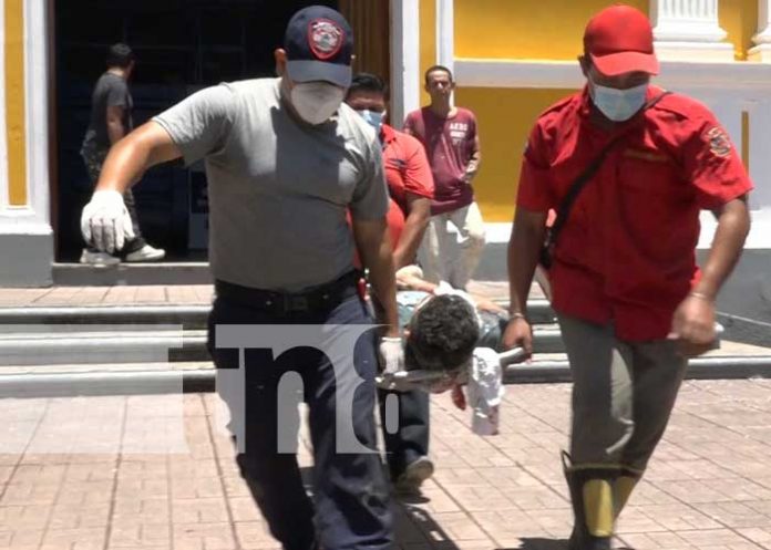 nicaragua, granada, accidente, catedral,