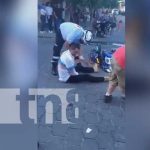 Dos lesionados en Estelí tras choque de moto contra un camión nicaragua, esteli, lesionados, accidente, transito,