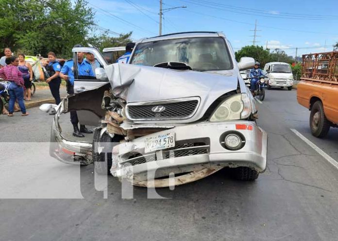 nicaragua, accidente, policia, transito, reporte policial,