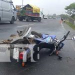 nicaragua, accidente, carretera sur, policias, taxi,