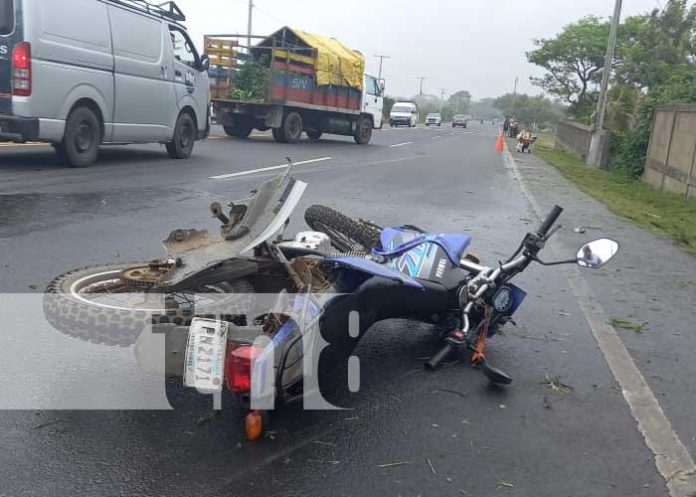nicaragua, accidente, carretera sur, policias, taxi,