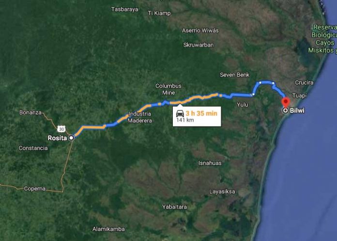 accidente-rosita-1 nicaragua, accidente, rosita, muerto, caribe,