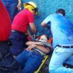 Managua: Conductor provoca accidente y deja un lesionado por conducir irresponsablemente