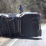 Una persona lesionada y daños materiales resultaron de un accidente en Boaco