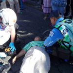 Atropellan a señora cerca de la Rotonda Cristo Rey