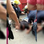 Motociclista lesionado al chocar con taxi en Carretera a Xiloá