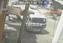 Video: Camión se tira el Alto y provoca accidente en Managua