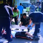 Chocan a motociclista cerca del Mercado Israel Lewites