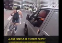 La venganza de una joven ciclista acosada en la calle