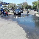 Denuncian problema de aguas negras en barrio de Managua
