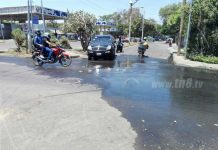 Denuncian problema de aguas negras en barrio de Managua