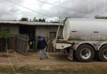 ENACAL abastece de agua potable con cisternas a familias ocotalianas