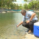 MINSA realiza pruebas de aguas en El Trapiche
