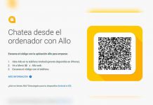 Google Allo ya está disponible en versión web