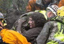 Al menos 13 muertos y 300 personas atrapadas por los aludes en el sur de California